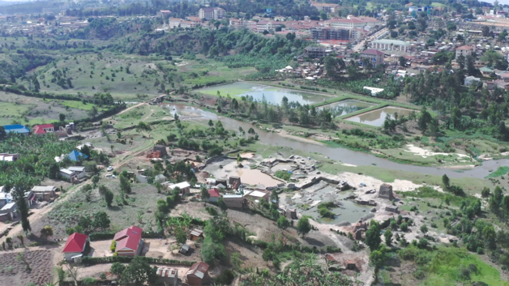 Landscape in Uganda